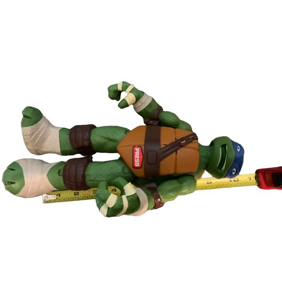 Teen Age Mutant Ninja Turtle TMNT ACTION FIGURE Blue Talking - Picture 7 of 7